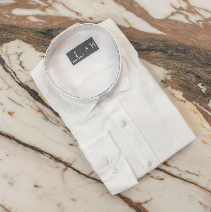 White Linen Shirt